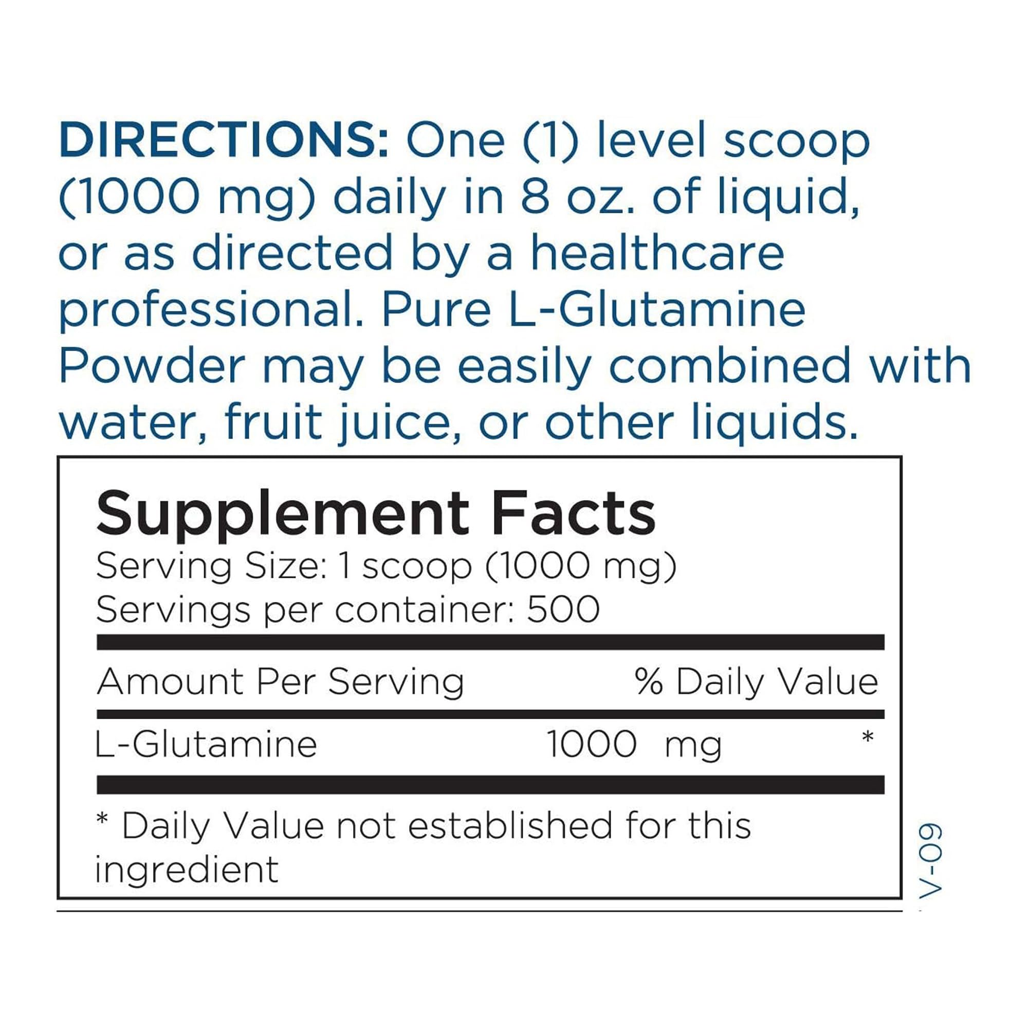 Metabolic Maintenance uso diario de glutamina para apoyo a la energía.