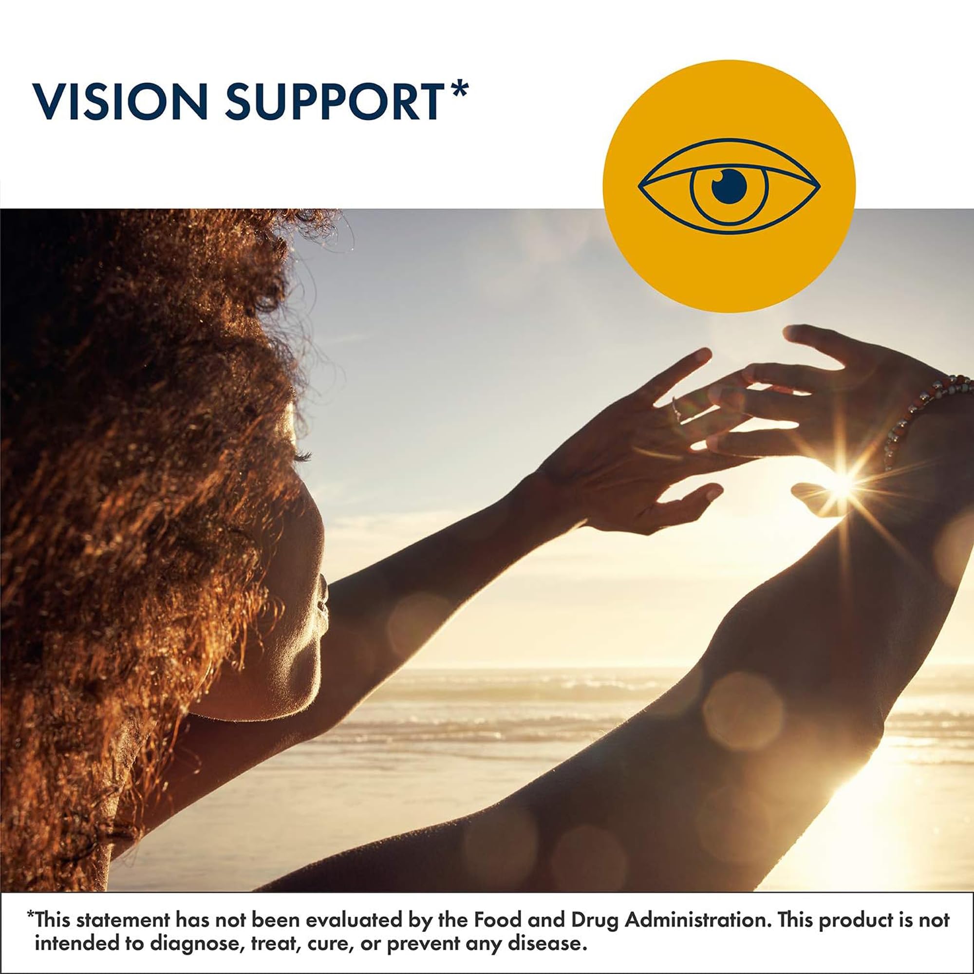 VitalEyes Complete CoQ10 y arándano para antioxidantes naturales.
