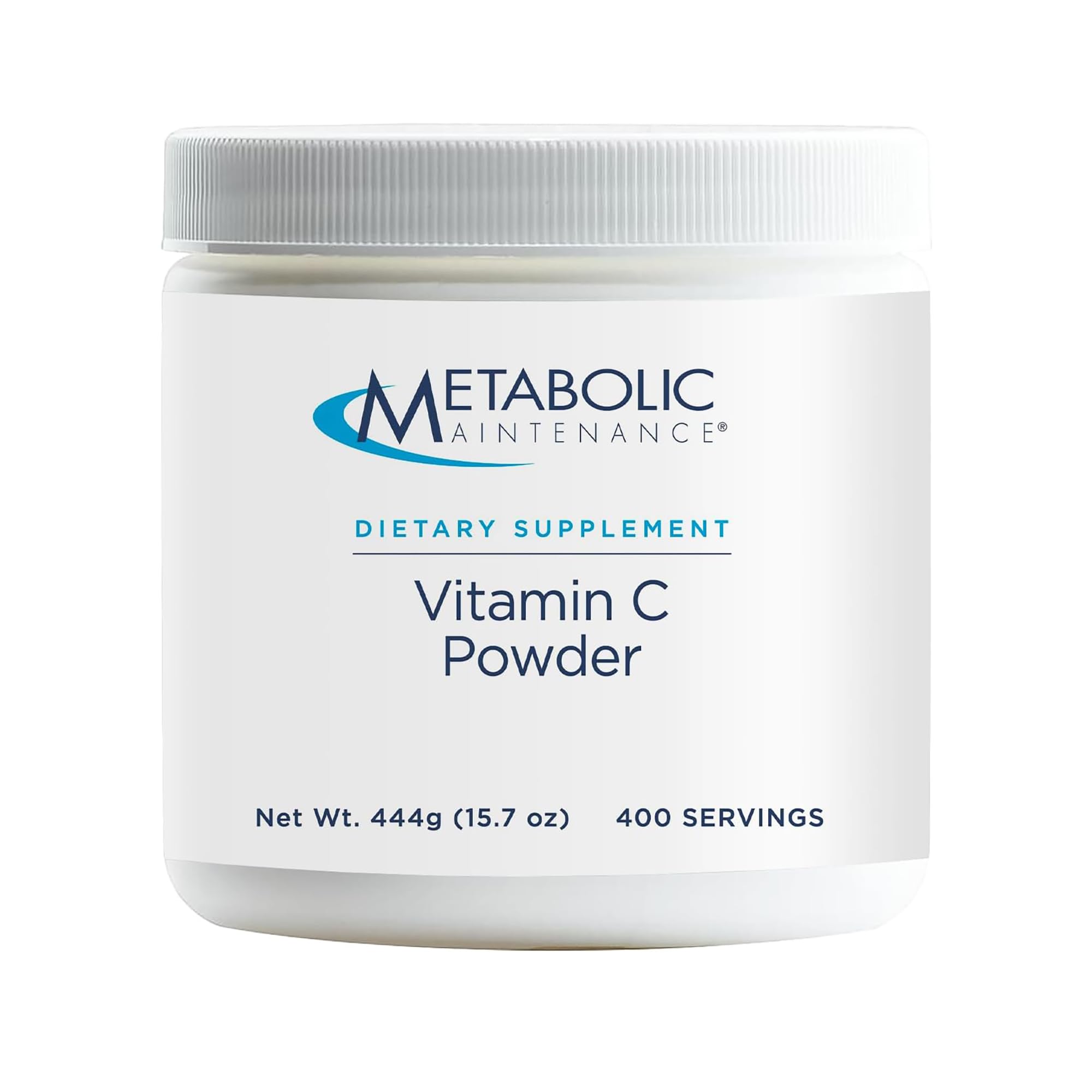 Metabolic Maintenance Vitamina C polvo en bote para mezclar en bebidas