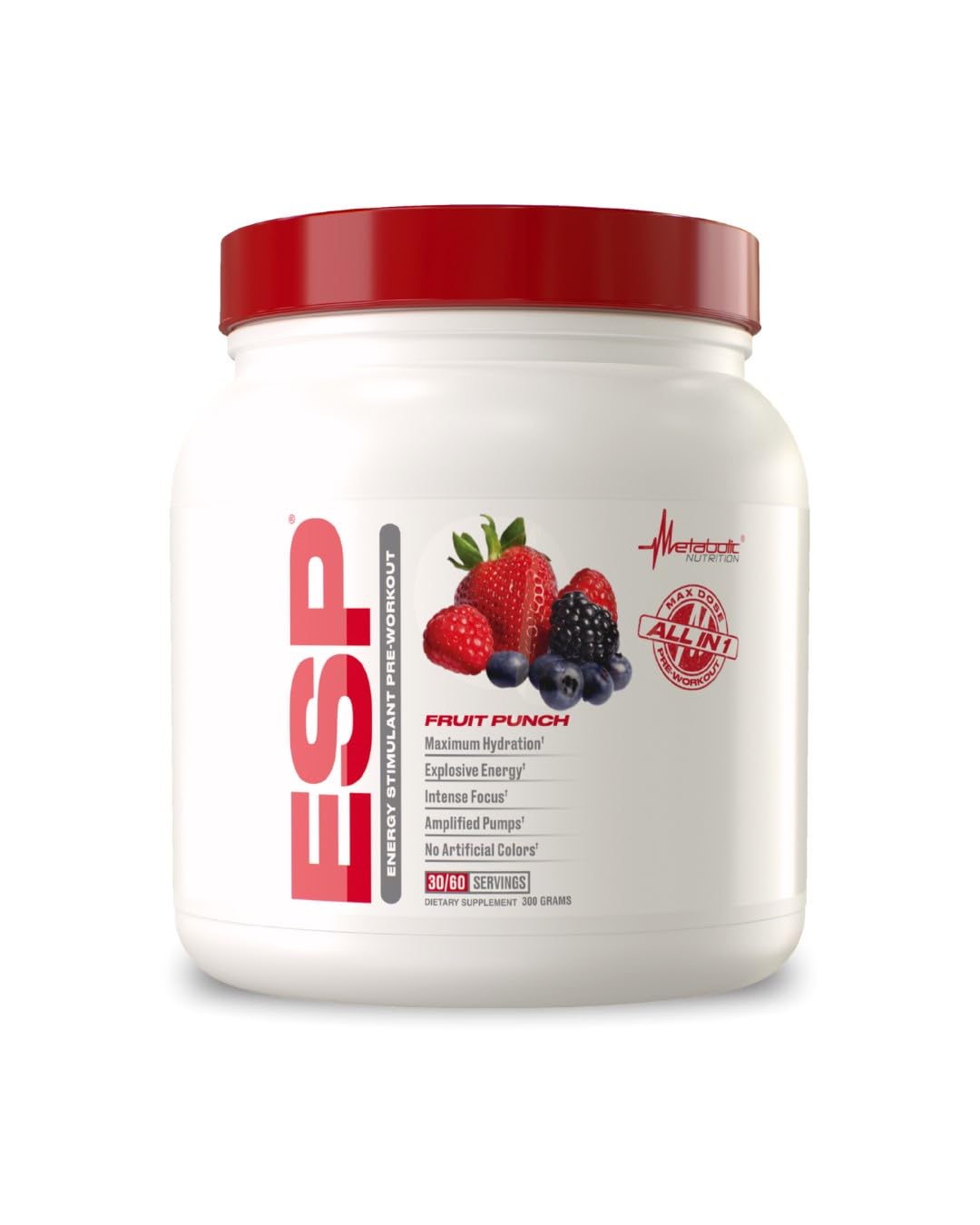 Metabolic Nutrition ESP pote-fruta-mezcla para entrenos con energía sostenida