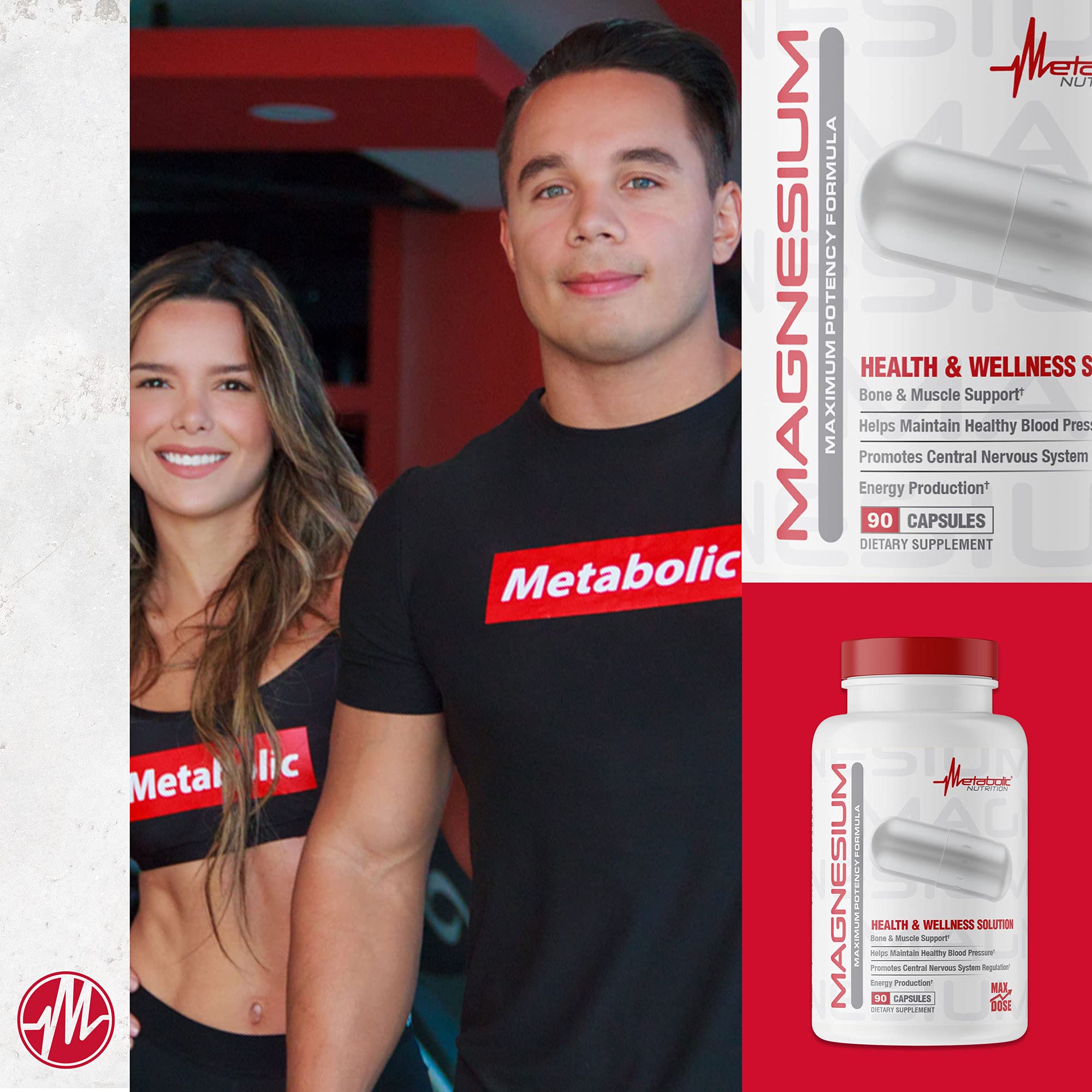 Metabolic Nutrition Magnesium, escena diaria en mesa para bienestar.