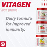 Bebida Vitagen preparada para integrar en la rutina diaria.
