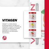 Cuchara medidora de Vitagen lista para consumo diario