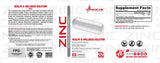 Zinc óxido en Metabolic Nutrition, ingrediente clave
