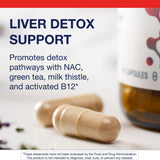Metagenics AdvaClear: cápsulas-detox para apoyo diario de nutrición