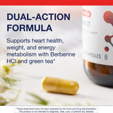 Metagenics Berberine GT: cápsula de 500 mg para uso diario.