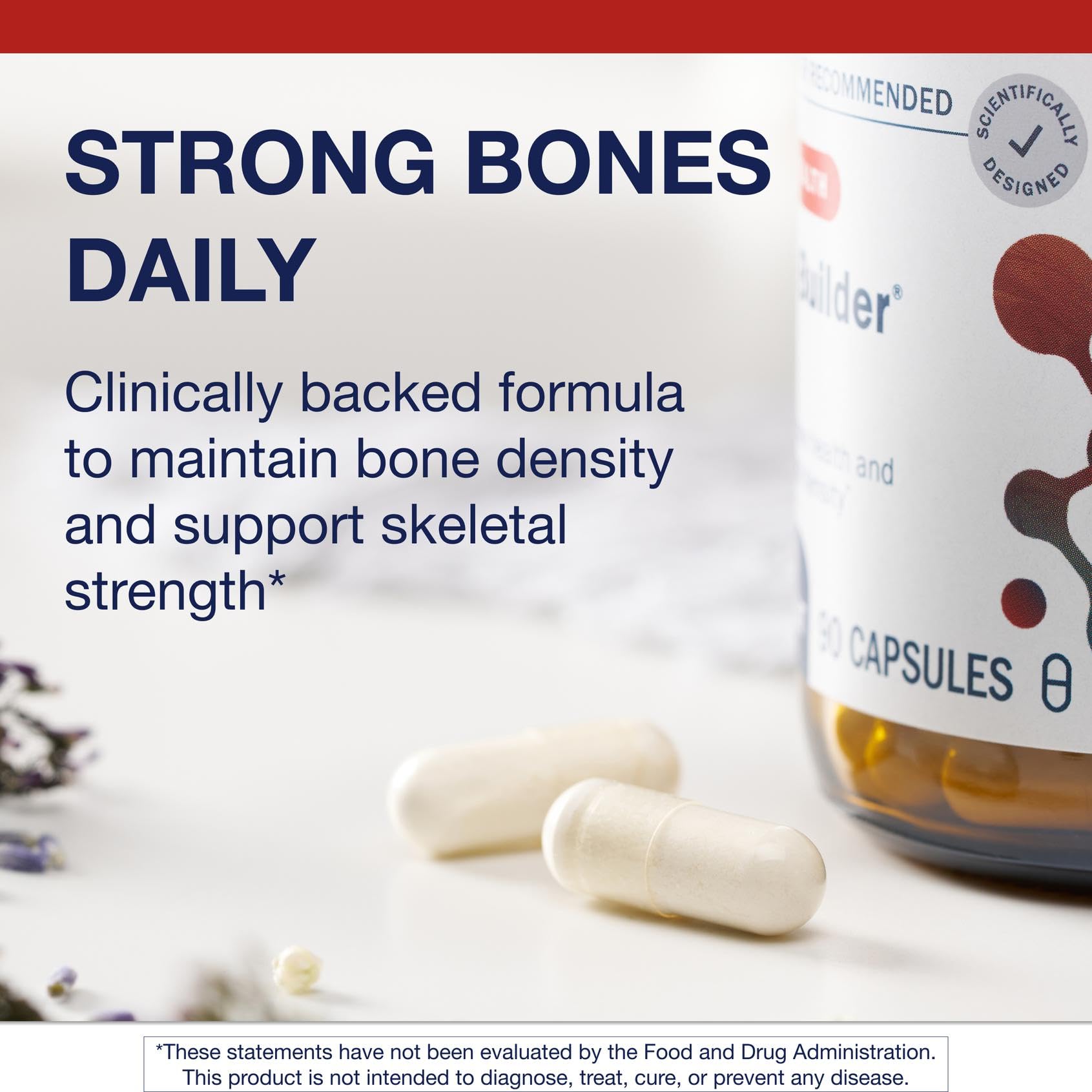 Metagenics Bone Builder Plus calcio y fósforo para la estructura ósea