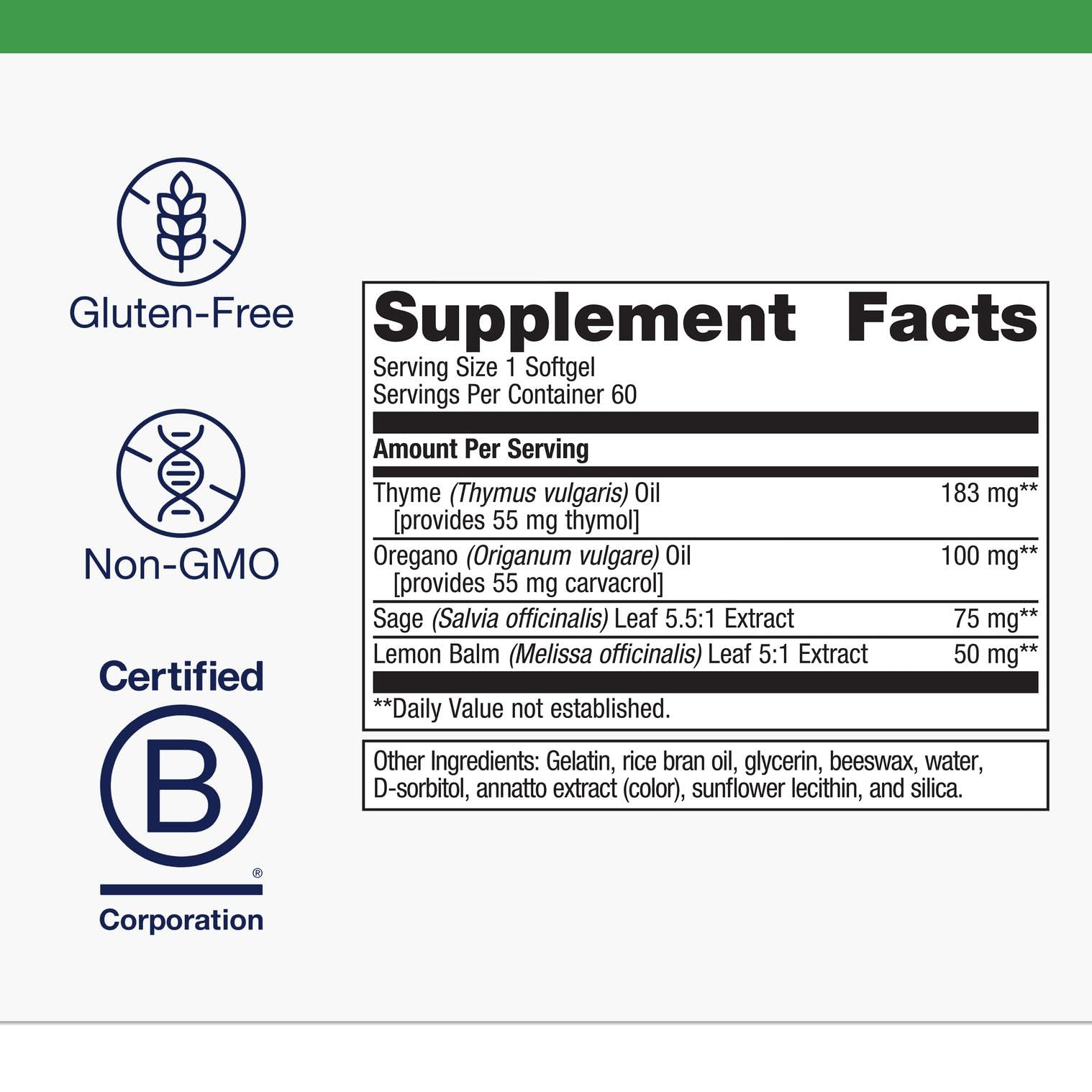 Metagenics CandiBactin-AR envase-sin-gluten, opción limpia para la dieta.