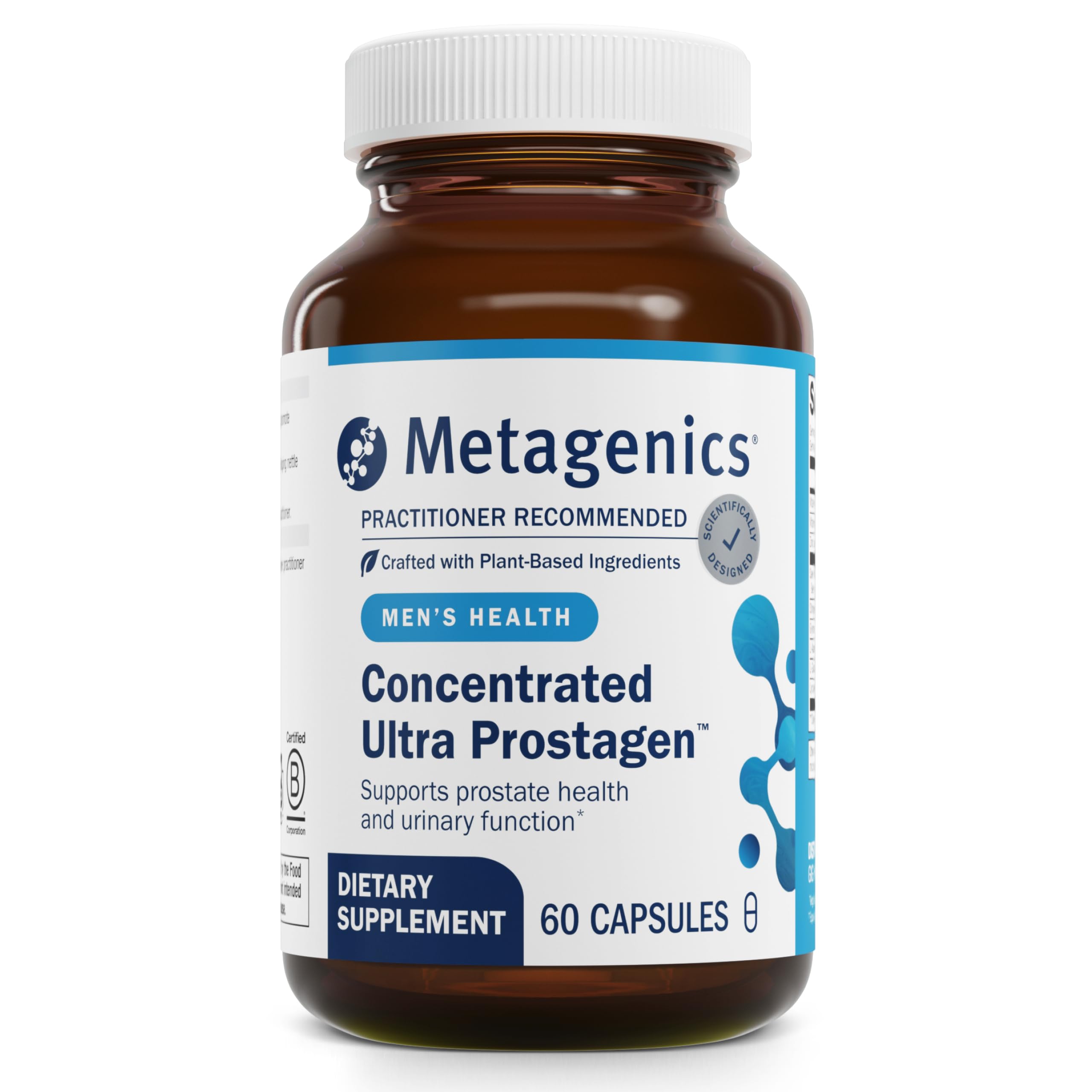 Metagenics Concentrated Ultra Prostagen: botella para verter, apoyo a la salud prostática y urinaria