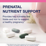 Metagenics Fem Prenatal, dosis diaria con nutrientes esenciales para madre y bebé.