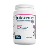 Metagenics Fem Prenatal, paquetes diarios para nutrición prenatal.