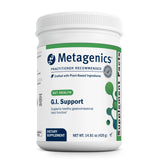 Metagenics G.I. Support en botella, puede apoyar la comodidad digestiva diaria.