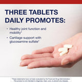 Metagenics Glucosamine Sulfate, tabletas visibles: formato práctico para uso constante.