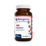 Metagenics GlutaClear: botella con cápsulas para apoyo antioxidante diario.