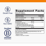 Metagenics Immune Active NAC: ingrediente clave antioxidante.