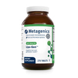 Metagenics Lipo-Gen: frasco de cápsulas para apoyar el metabolismo de grasas.