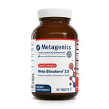 Metagenics Meta-Sitosterol 2.0, botella de tabletas para apoyo cardiovascular.