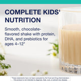 Metagenics MetaKids polvo vainilla se disuelve suavemente en leche o agua.