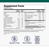 Metagenics MetaKids libre de gluten y no transgénicos, nutrición segura.