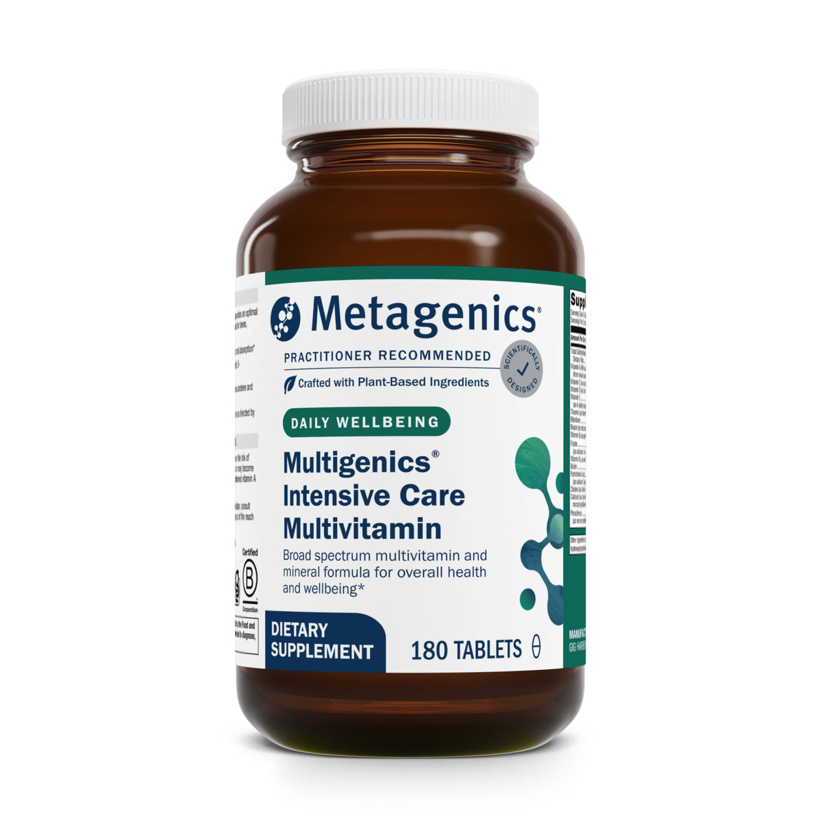 Metagenics tabletras, apoyo a la energía diaria y al metabolismo