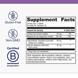 Metagenics MyoCalm, etiqueta nutricional visible para revisión rápida