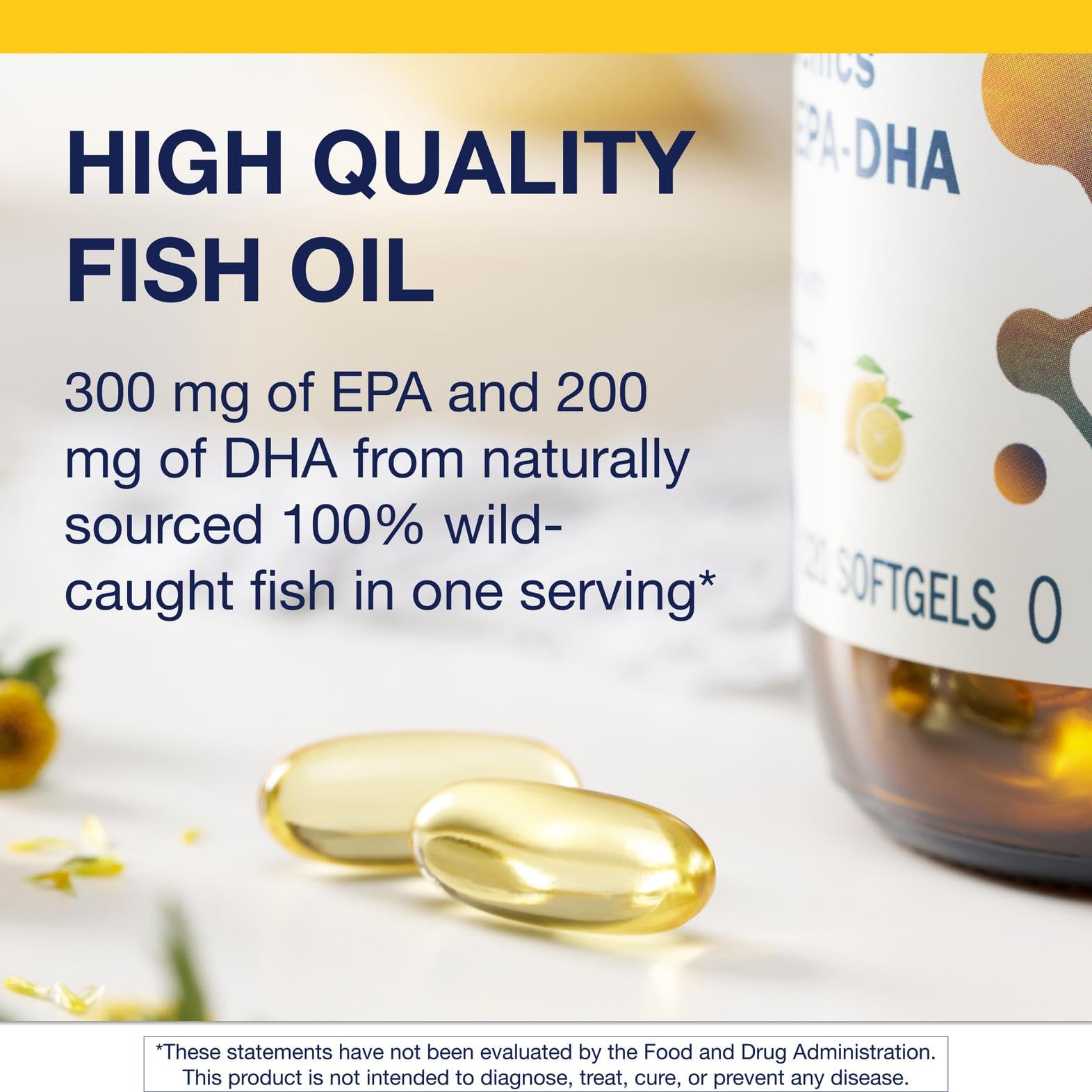 Metagenics OmegaGenics EPA-DHA 500: etiqueta frontal que facilita identificar ingredientes y pureza.