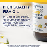 Metagenics OmegaGenics EPA-DHA 2400 mg, vertido suave en vaso para uso diario