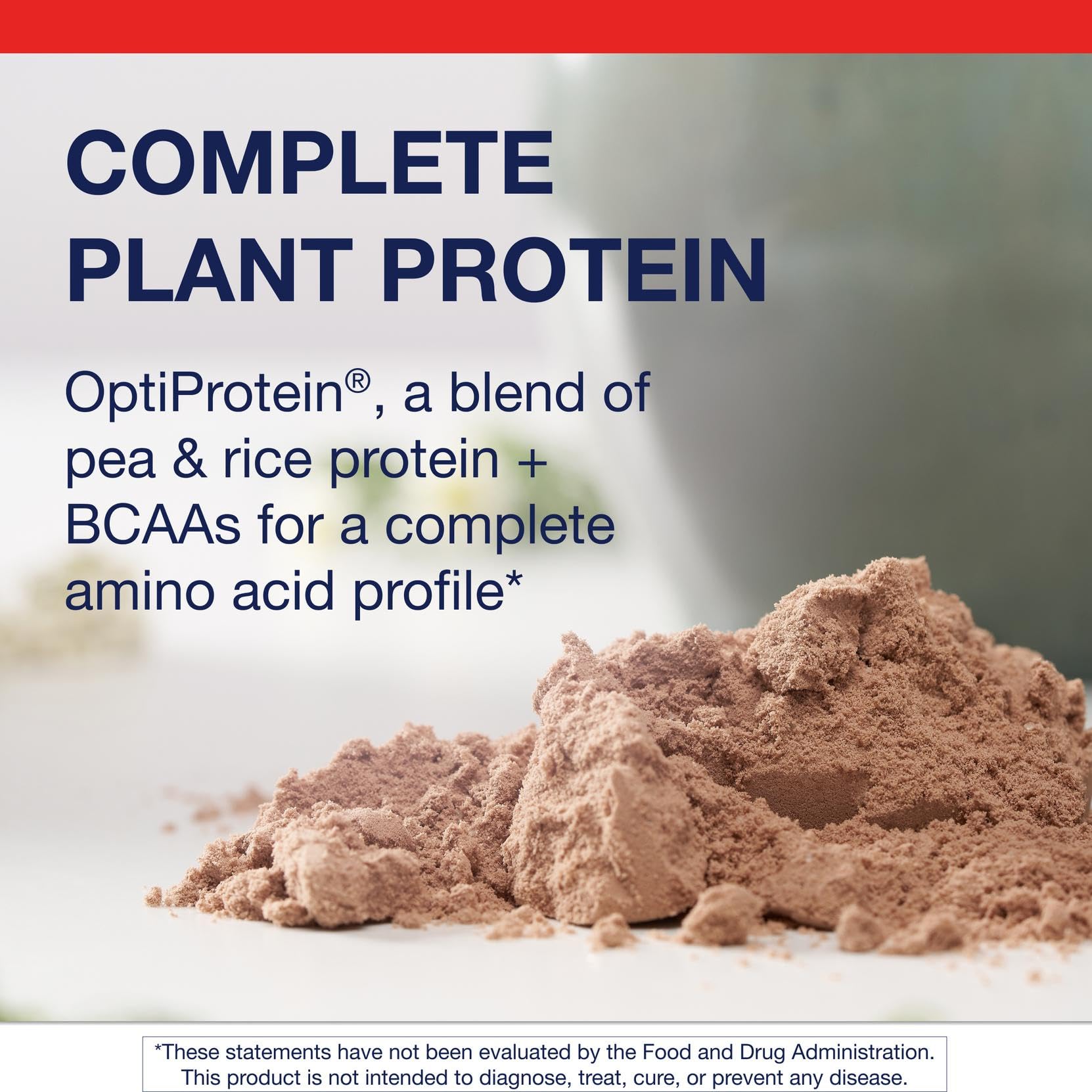 Metagenics Perfect Protein Pea & Rice polvo sabor chocolate para batidos sabrosos.