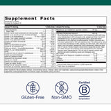 PhytoMulti contiene antioxidantes como resveratrol, luteína y zeaxantina para apoyo antioxidante.