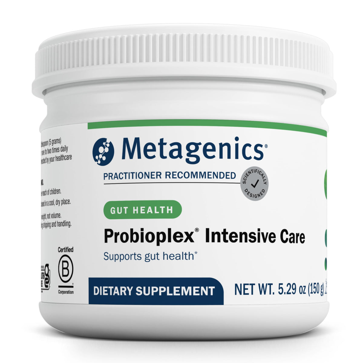 Metagenics Probioplex Intensive Care en bote para uso diario digestivo