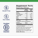 Etiqueta frontal clara que facilita identificación del producto
