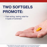 Metagenics Rapid Relief aceite de sésamo negro con curcuma y boswellia para apoyo muscular