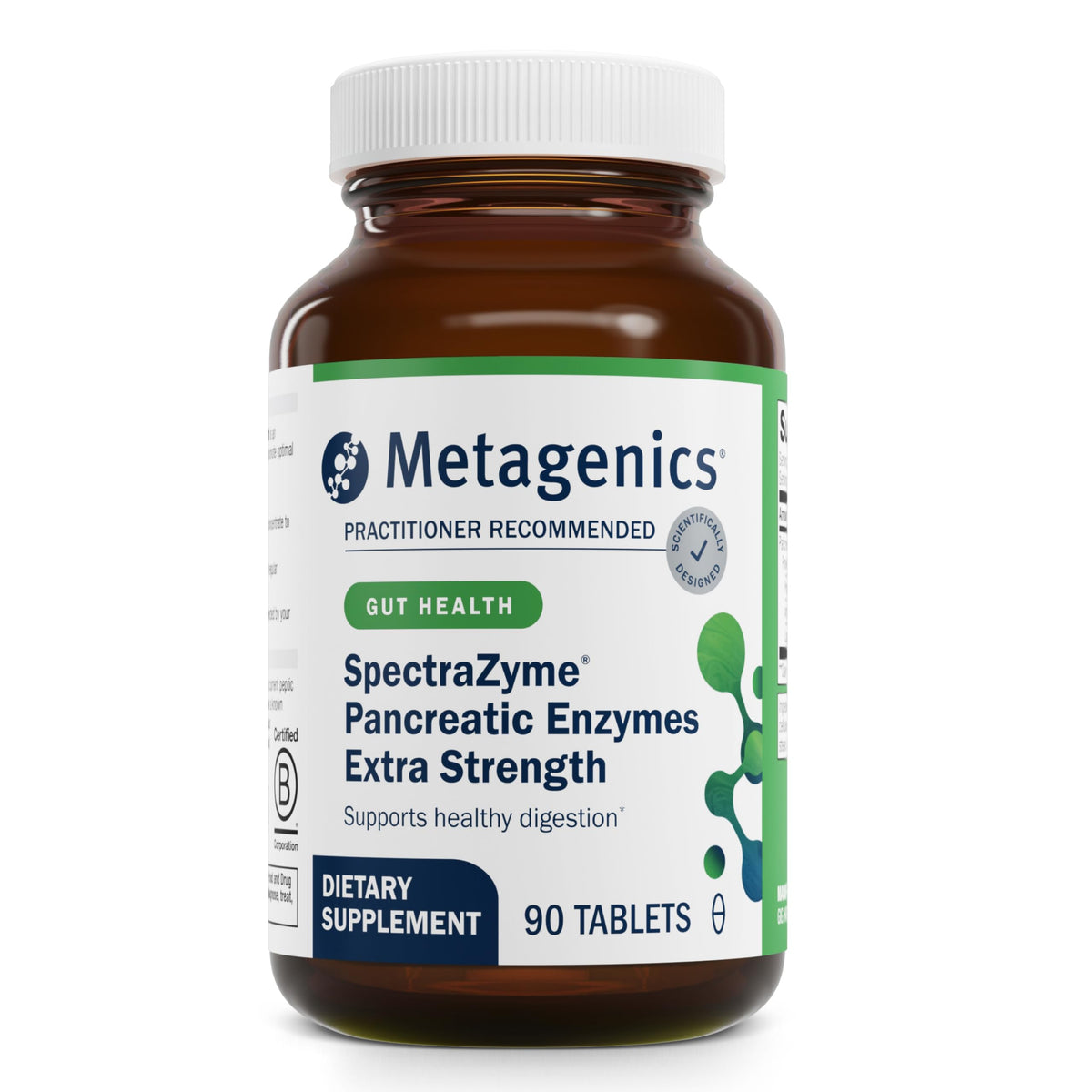 Metagenics SpectraZyme cápsulas: apoyo digestivo tras las comidas para proteínas, grasas y carbohidratos