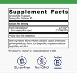 Metagenics SpectraZyme: ingredientes clave que favorecen la descomposición suave del gluten.
