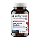 Metagenics SPM Active, botella con cierre para toma diaria cómoda y segura.