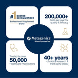 Metagenics SPM Active, certificado de calidad: garantía de ensayo independiente de pureza y potencia.