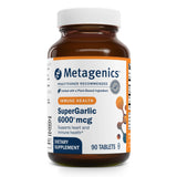 Metagenics SuperGarlic 6000: tableta de olor neutro para uso diario