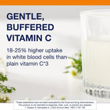 Metagenics Ultra Potent-C polvo con formulación buffered para estómago suave.