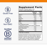 Metagenics Ultra Potent-C polvo sin gluten ni GMO, apto para dietas.