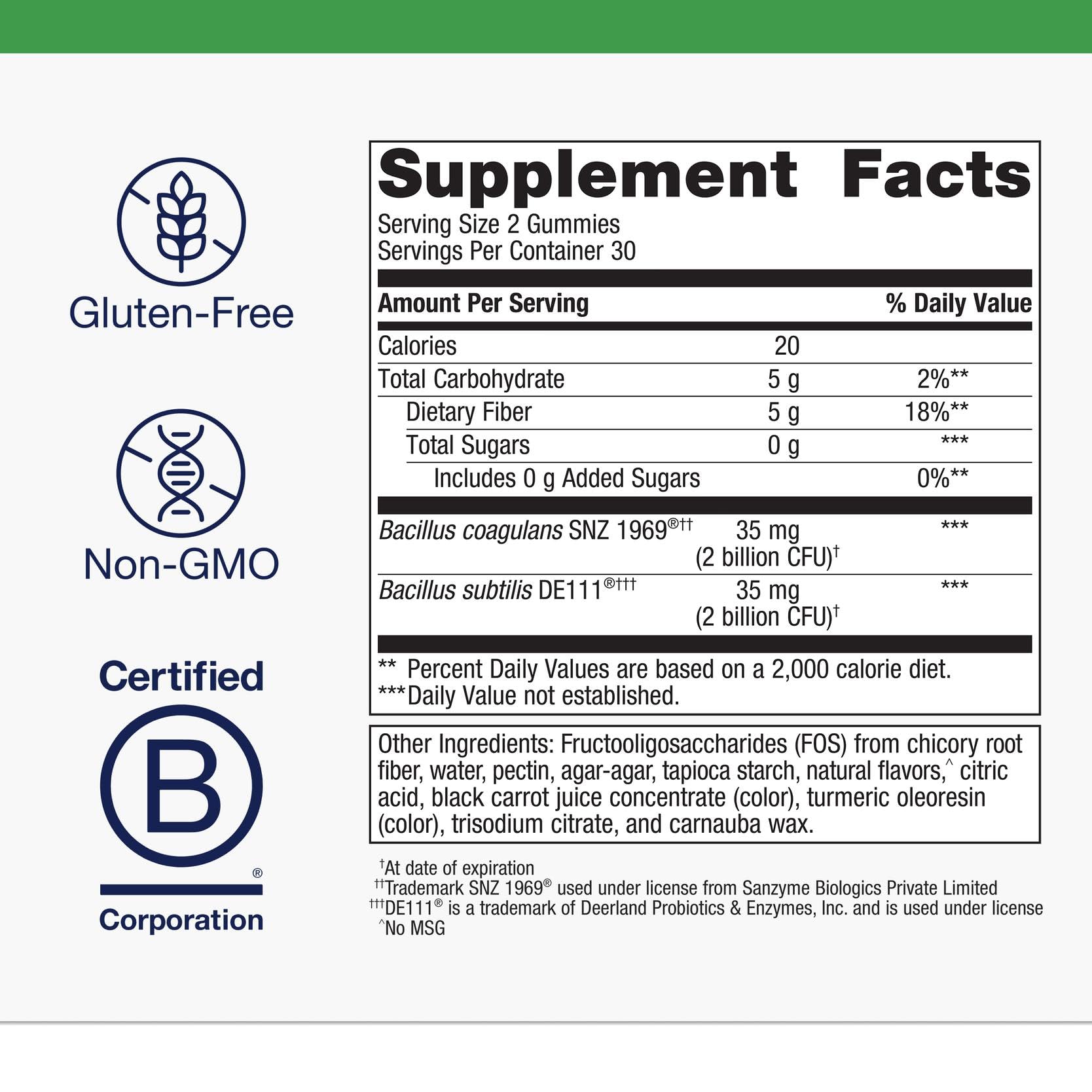Metagenics UltraFlora 3 en 1 envase para almacenamiento a temperatura ambiente