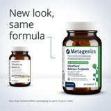 Metagenics UltraFlora Balance, cápsulas 60, 15 mil millones CFU para la microbiota.