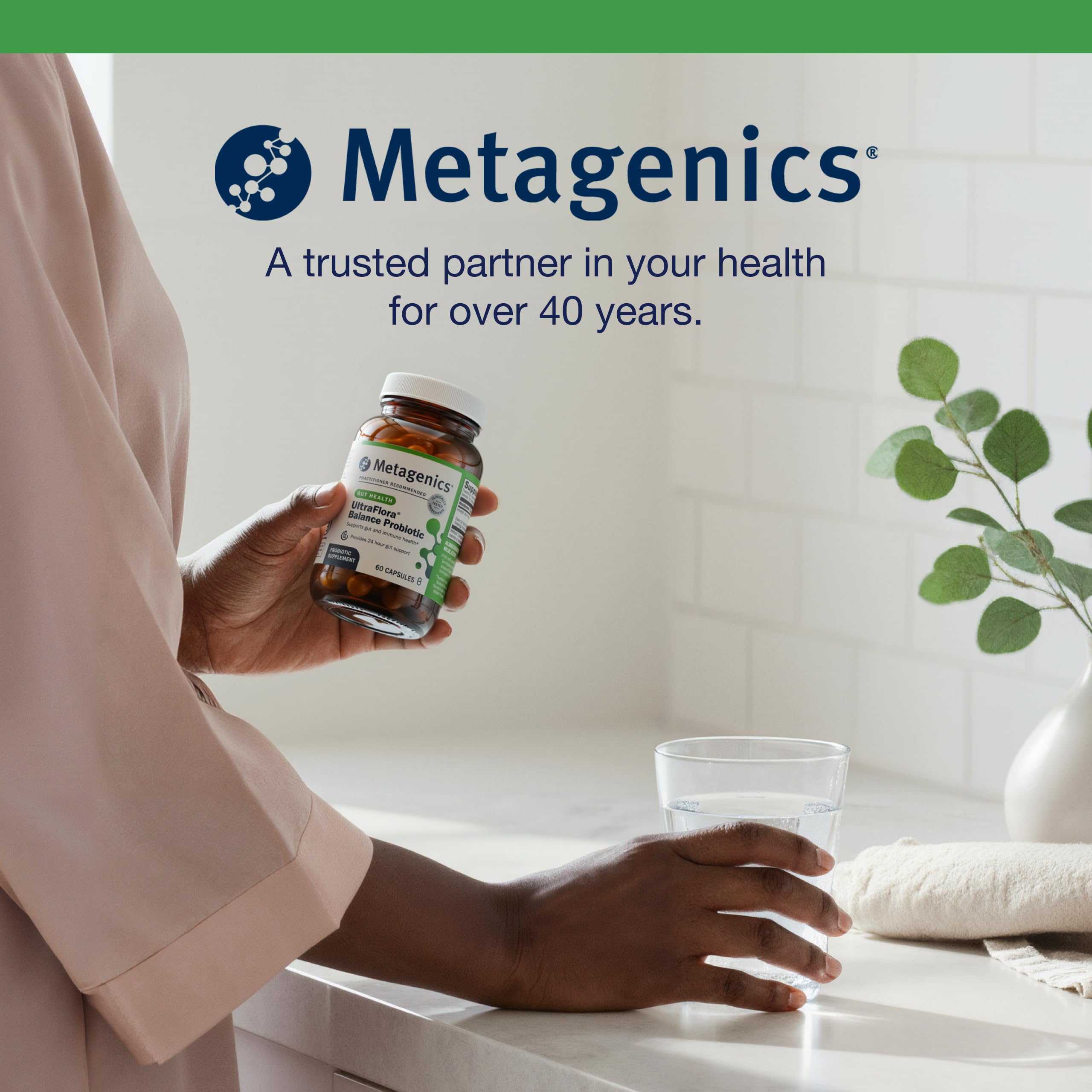 Metagenics UltraFlora Balance, uso diario y posibles beneficios digestivos.