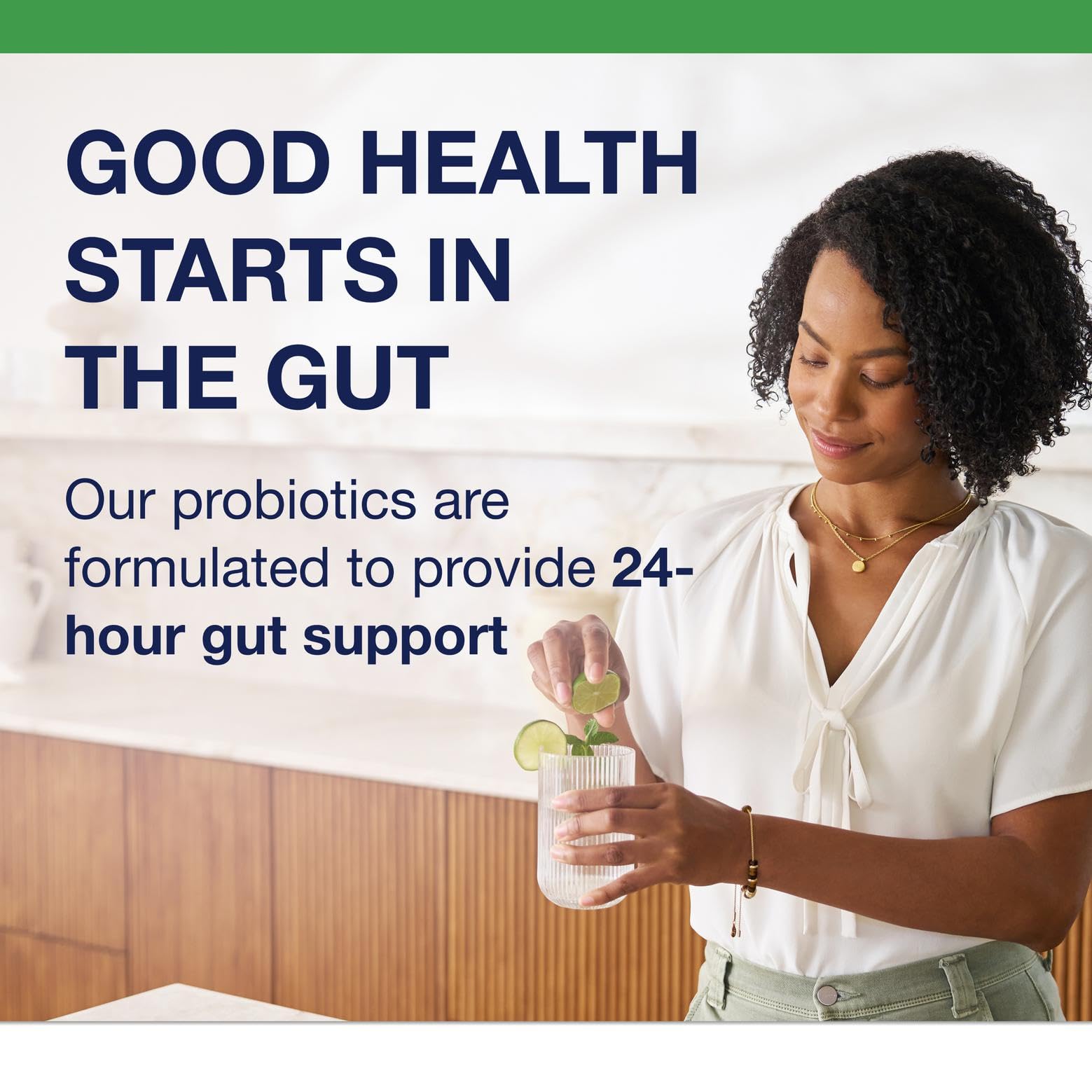 Metagenics UltraFlora IB Probiotic, dosis diaria recomendada: una cápsula