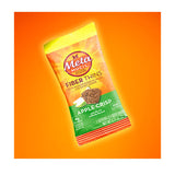 Metamucil laminas fibra-soluble-manzana, sabor y aporte de fibra.