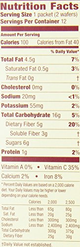 Metamucil Meta Wafers, fibra multigrano, manzana crujiente, opción rápida entre tareas
