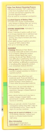 Metamucil Meta Wafers, sabor manzana, conjunto de tres para merienda