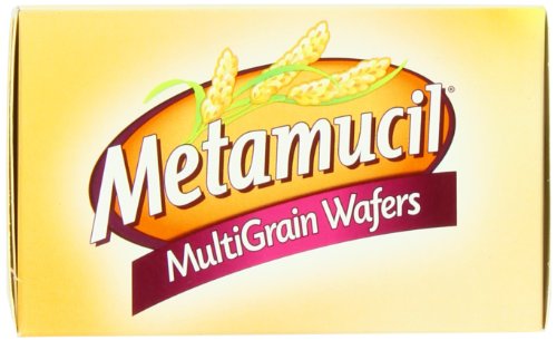 Metamucil Meta Wafers, galletas de fibra multigrano, manzana crujiente, snack diario