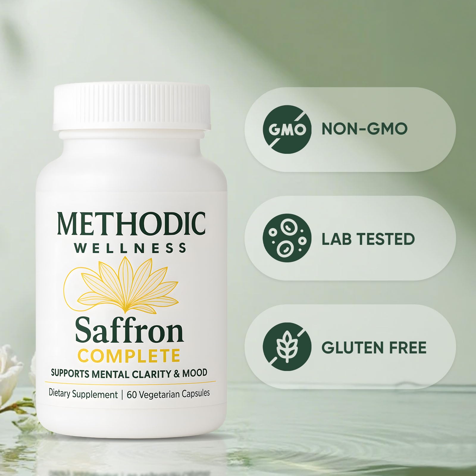 METHODIC WELLNESS detalle empaque: pureza y ausencia de aditivos artificiales en el envase