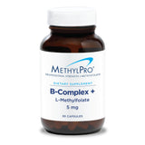 MethylPro B Complex con L-metilfolato: cápsulas para apoyar energía diaria