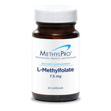 MethylPro L-Metilfolato en cápsula para apoyo suave al estado de ánimo.